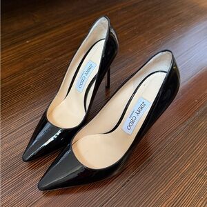 Jimmy Choo Glossy Black Heels